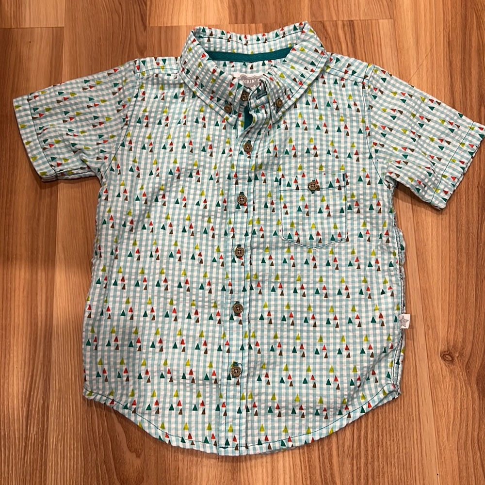 Rockin’ Baby 2/3Y button down